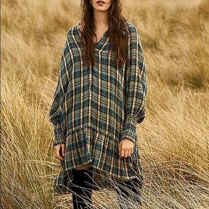 Free People Red Moon Mini Dress